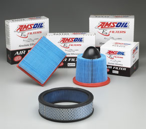 Amsoil Air Filter for perfomance and protection in Powerstroke and GM Hummer. 